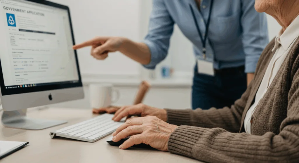 어르신 활동지원금 신청 자격 확인법