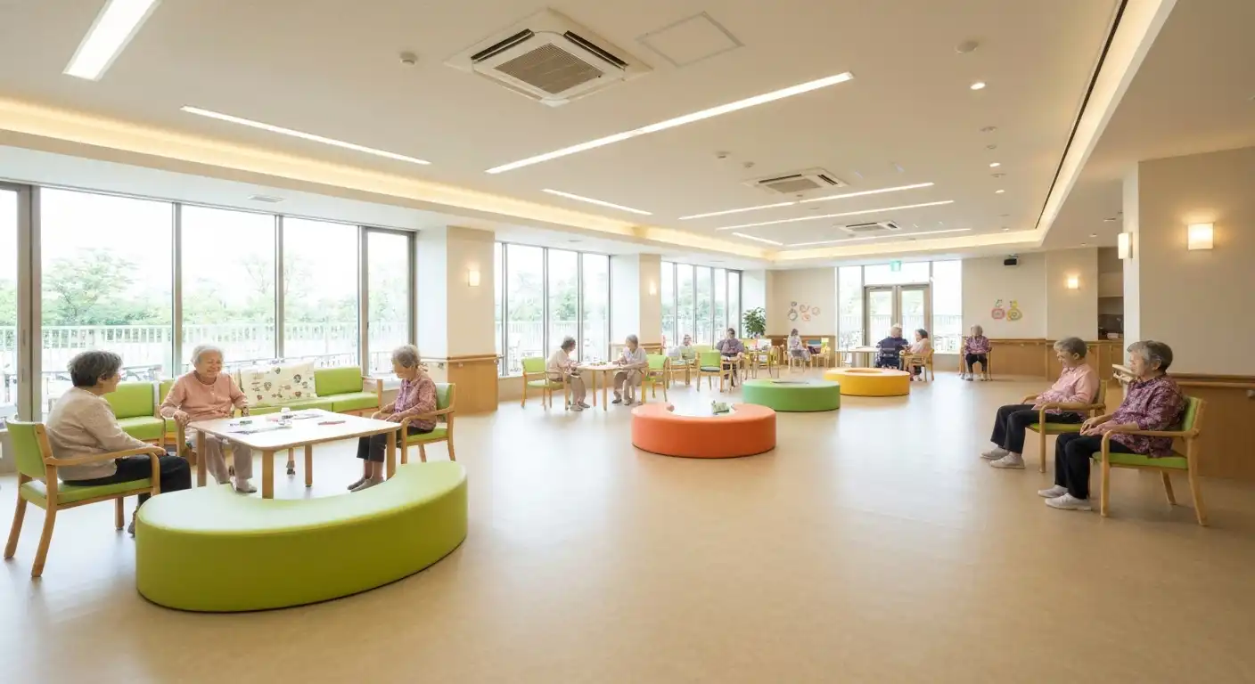 2024년 장기요양 등급 신청 후 주야간 보호 시설을 이용하는 어르신들