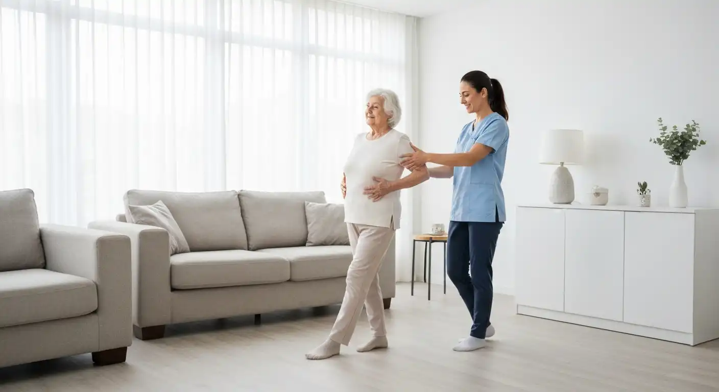 2024년 재가급여를 통해 방문 요양 서비스를 받는 한국인 어르신