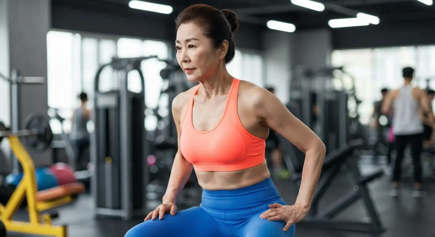 60대 여성의 근감소증 예방을 위한 근력 운동