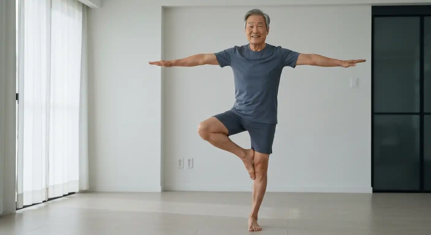 노년기 낙상 예방 하체 근력 운동으로 균형 잡는 노인
