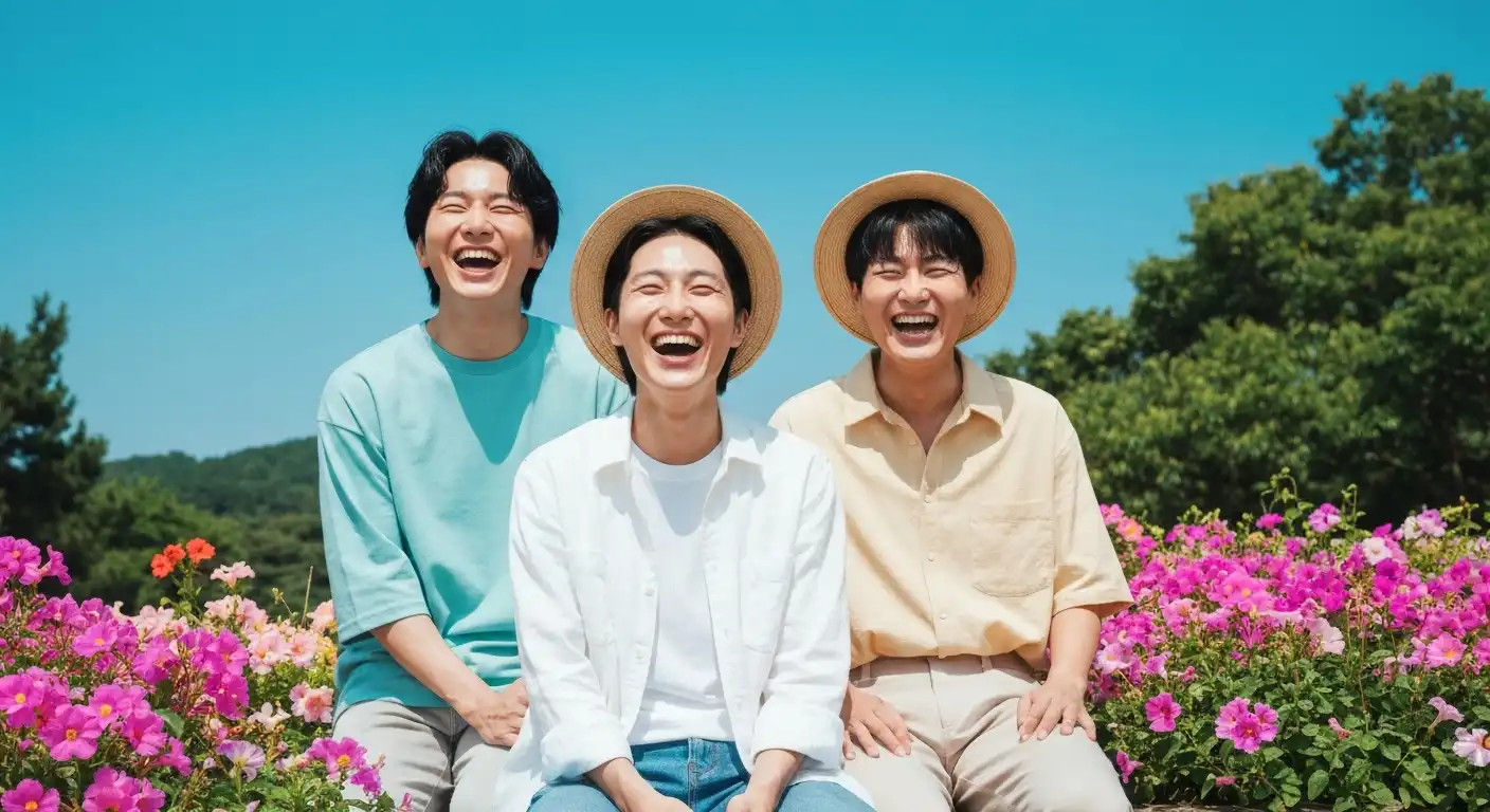 활기찬 노인 건강검진 서비스 이미지