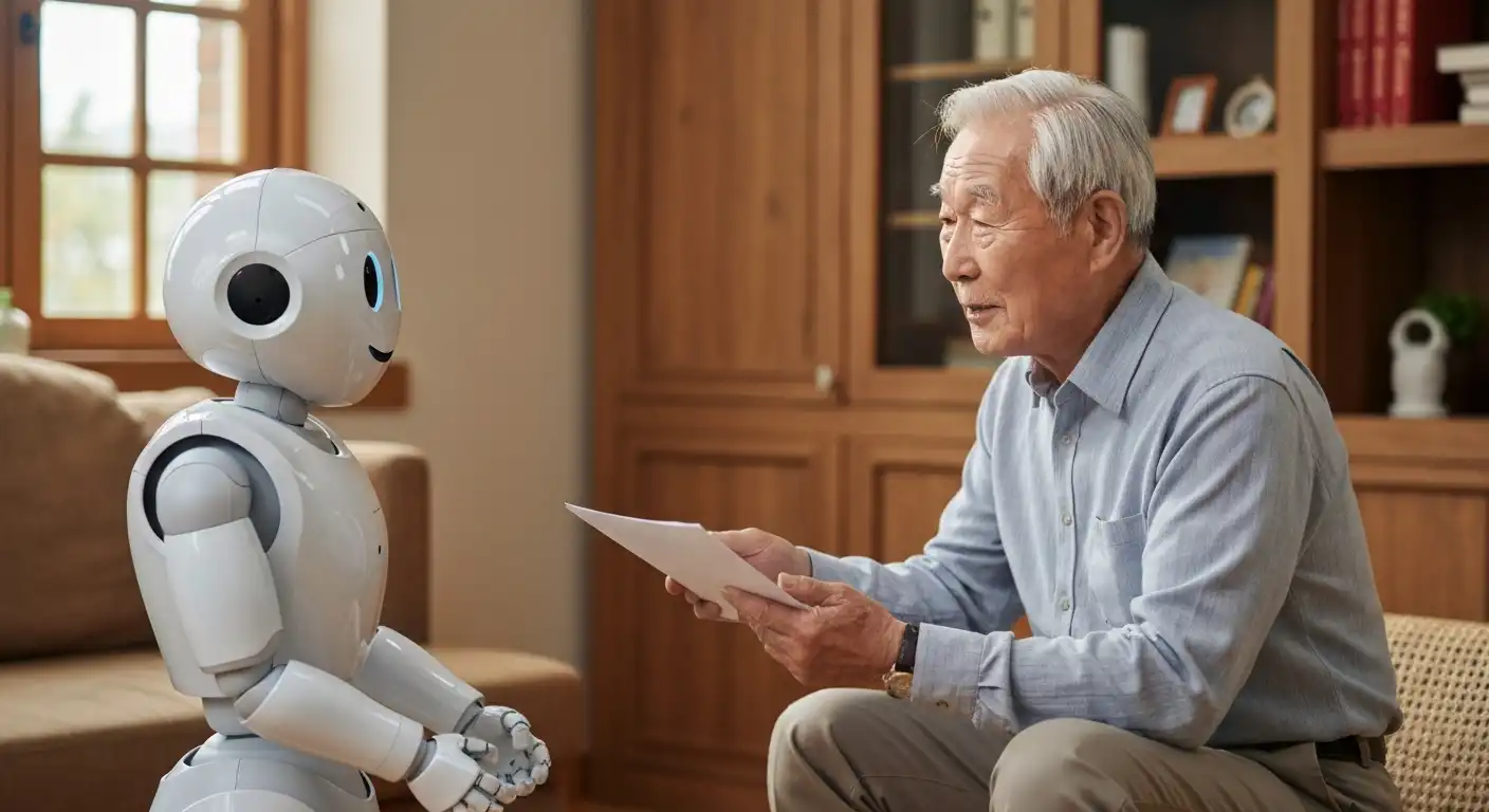 노인 커뮤니티 케어 프로그램의 스마트 돌봄 로봇