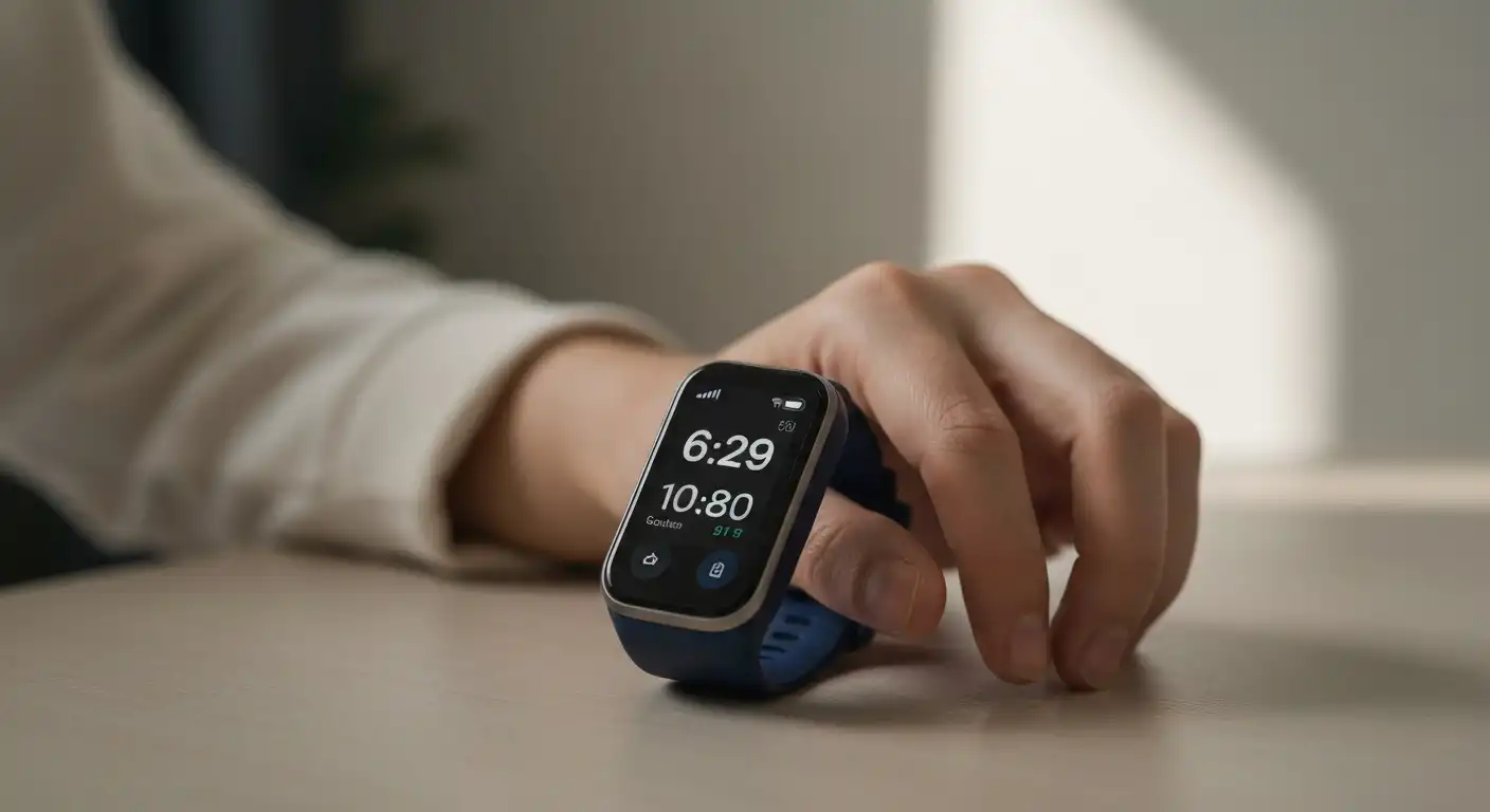 낙상 감지 기능을 보여주는 시니어 AI 케어 로봇 시스템