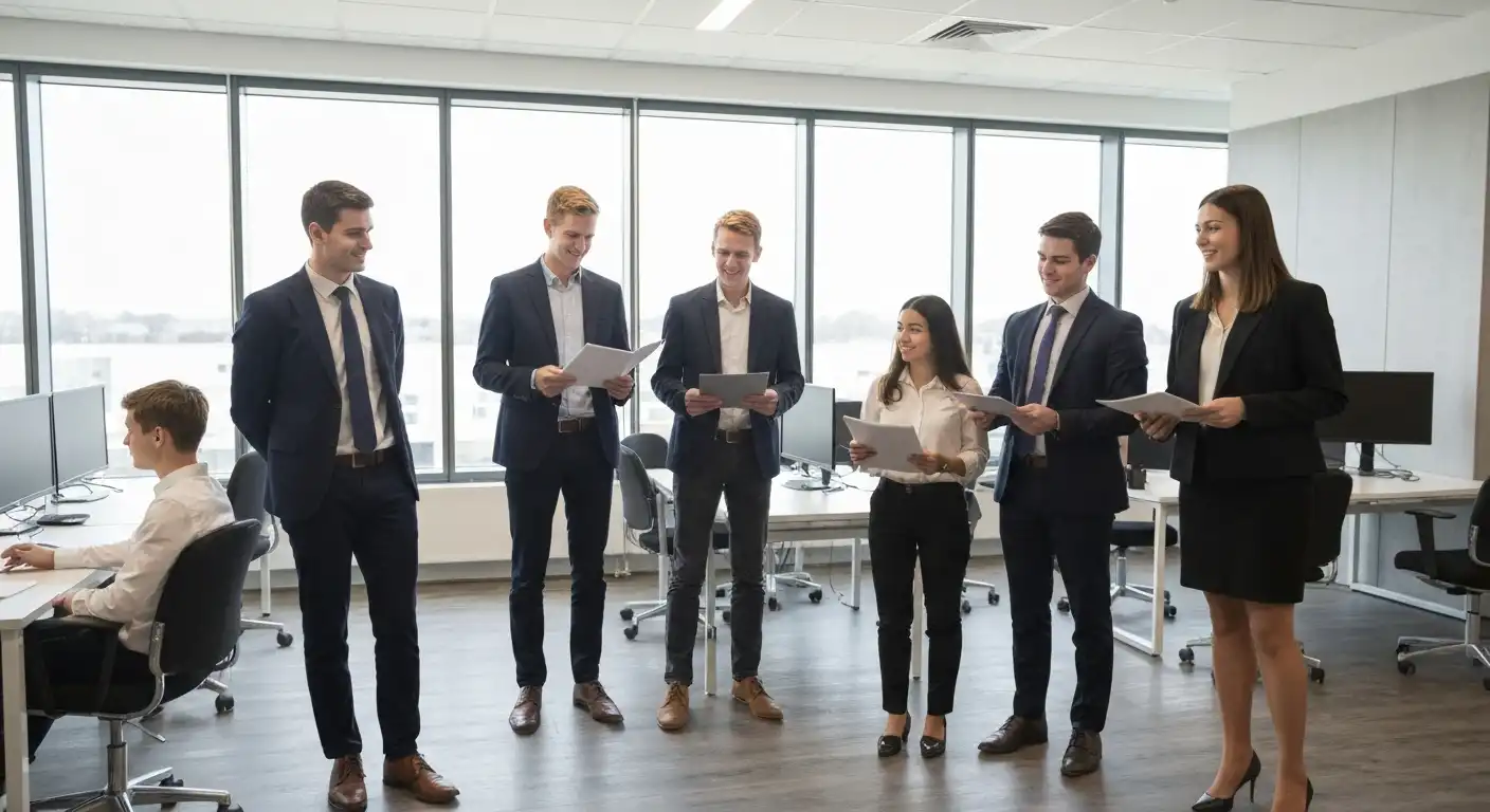 전문성을 발휘하는 한국인 시니어 인력 활용 모습
