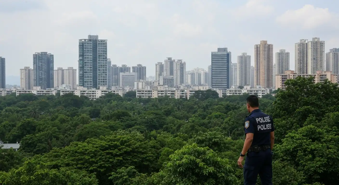 경찰과 지역 주민이 함께하는 실종노인 발생예방 및 찾기 사업 수색 현장