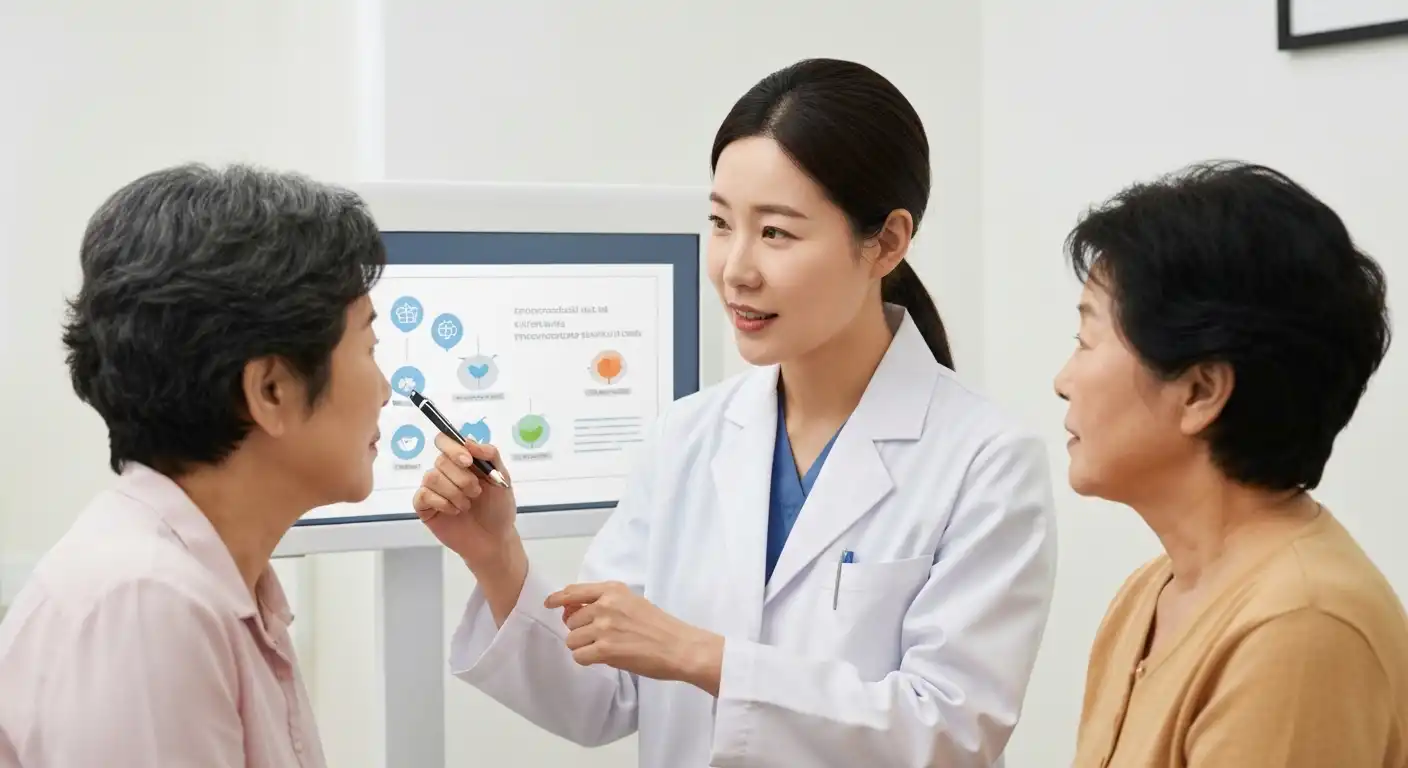 치매 관리주치의 제도를 통해 맞춤형 상담을 받는 치매 환자