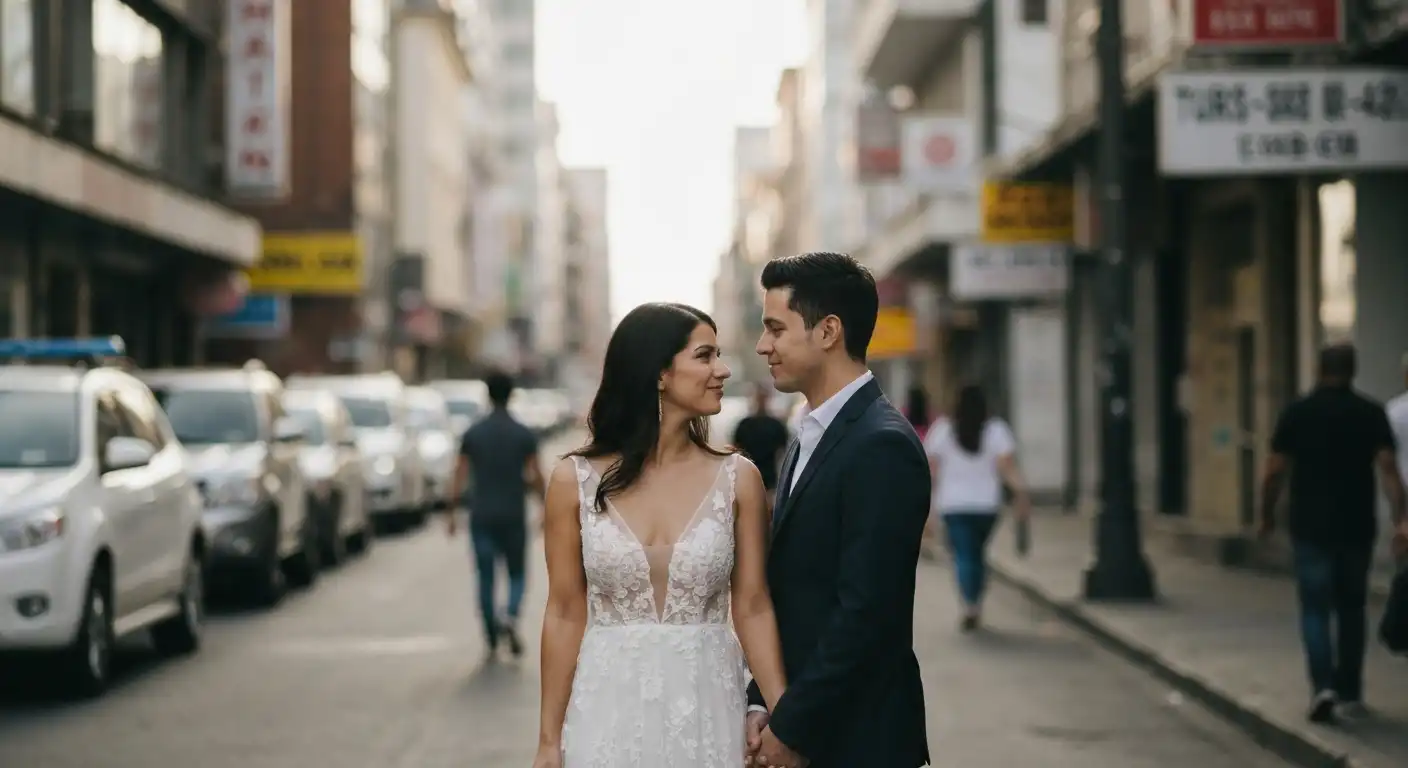 행복하게 미소 짓는 치매안심병원 운영 지원 받는 한국인 노부부