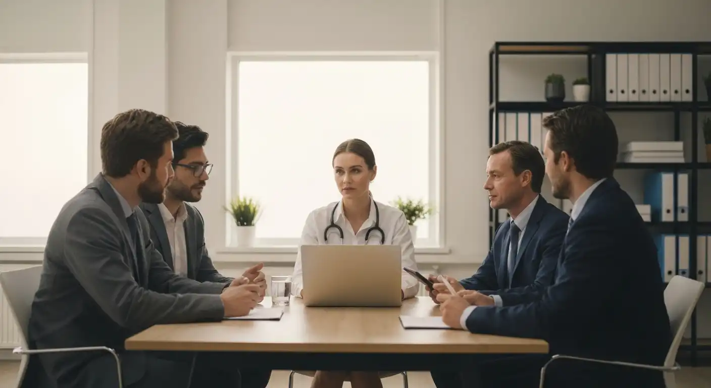 치매 공공후견사업 개선을 논의하는 전문가의 모습