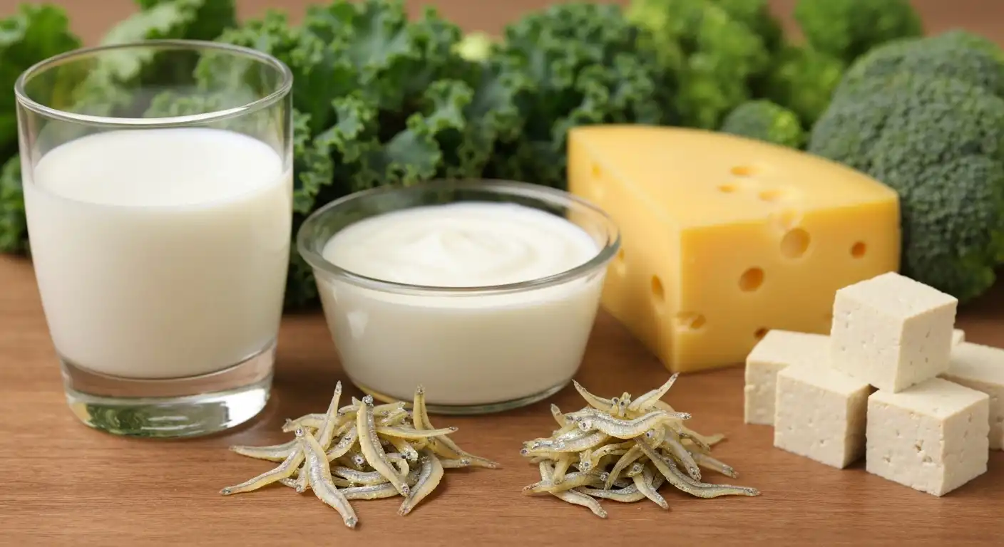 칼슘이 풍부한 골다공증에 좋은 음식 모음