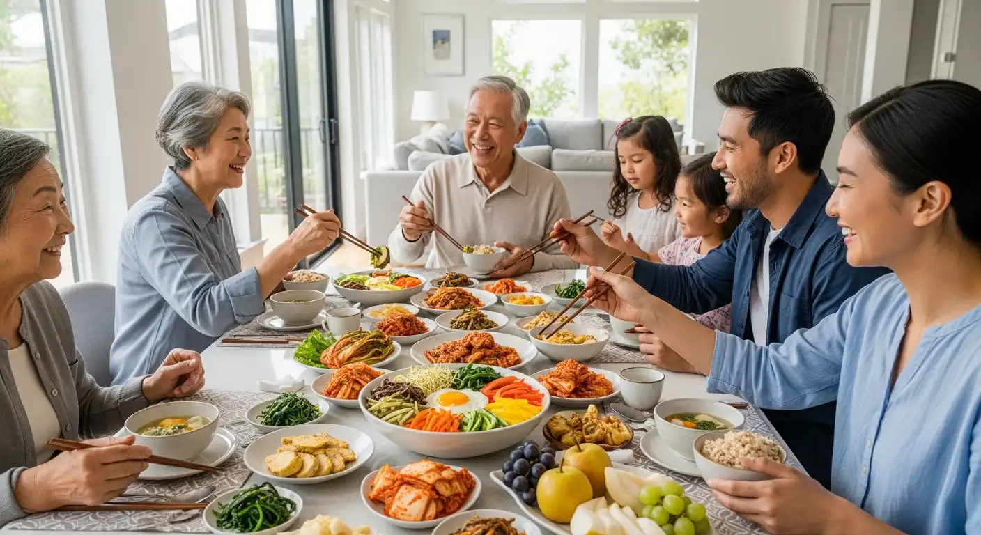 건강한 식단과 롱제비티 장수 비결