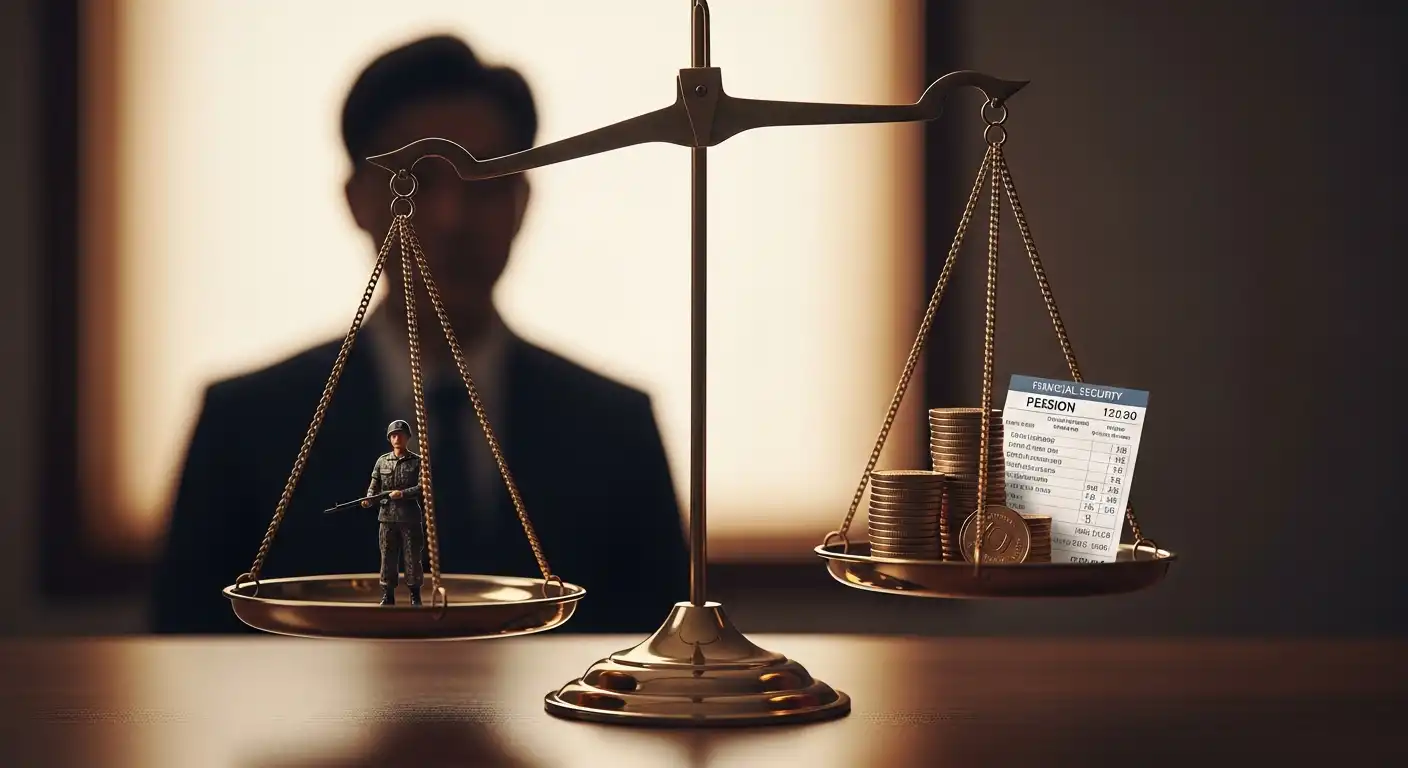 국민연금 군복무 크레딧 확대로 균형 잡힌 미래를 그리는 한국 청년