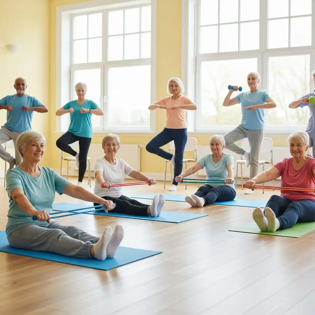놓치지 말아야 할 파킨슨병 초기 증상과 7가지 관리 방법 총정리 3 파킨슨병 초기 증상 관리를 위한 운동 및 재활 모습