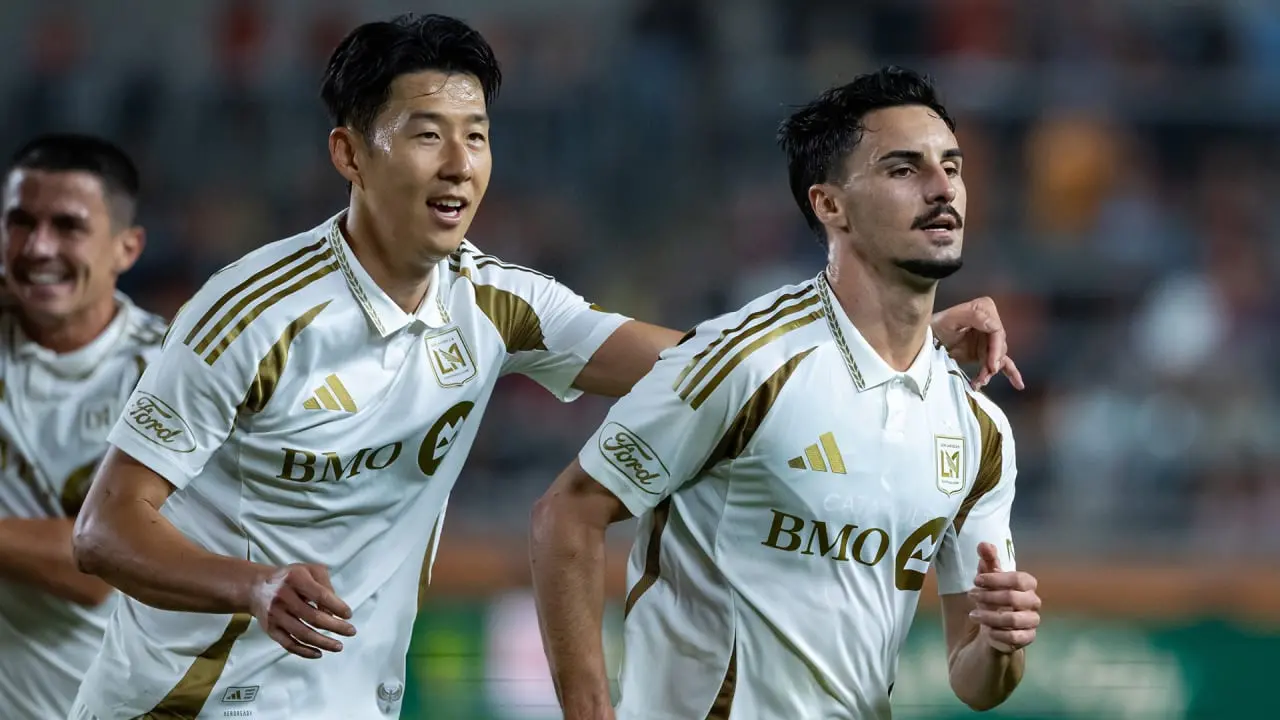 Son Heung-min LAFC Pre-match Ceremony