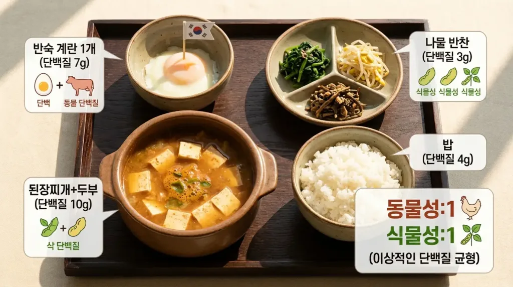 이상적인 한식 조합