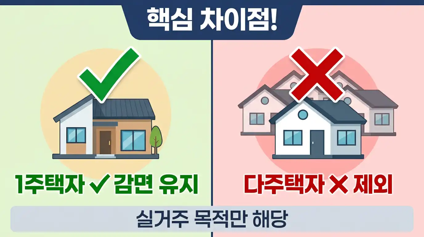 1주택자 세금 감면