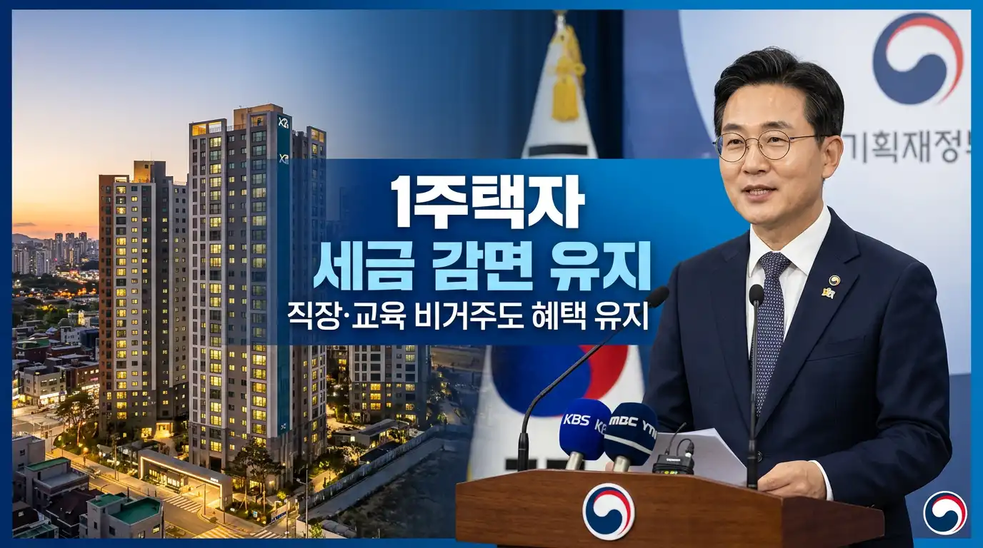 1주택자 세금 감면